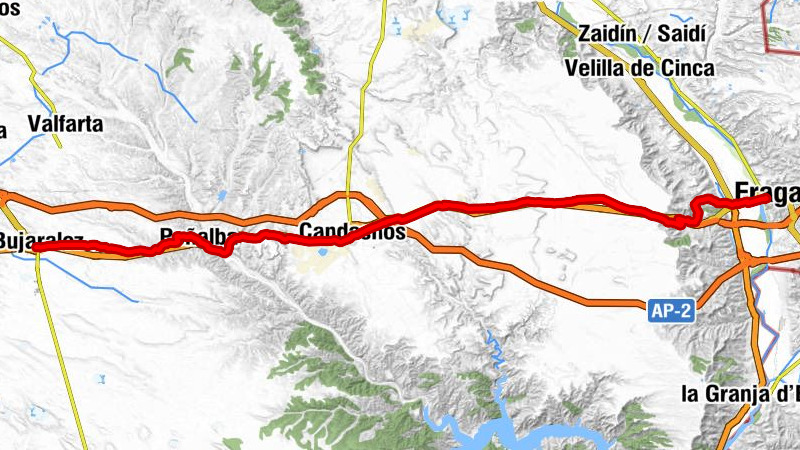 Las Sabinas - Santiago el Mayor - Nuestra Señora de la Asunción - Fraga