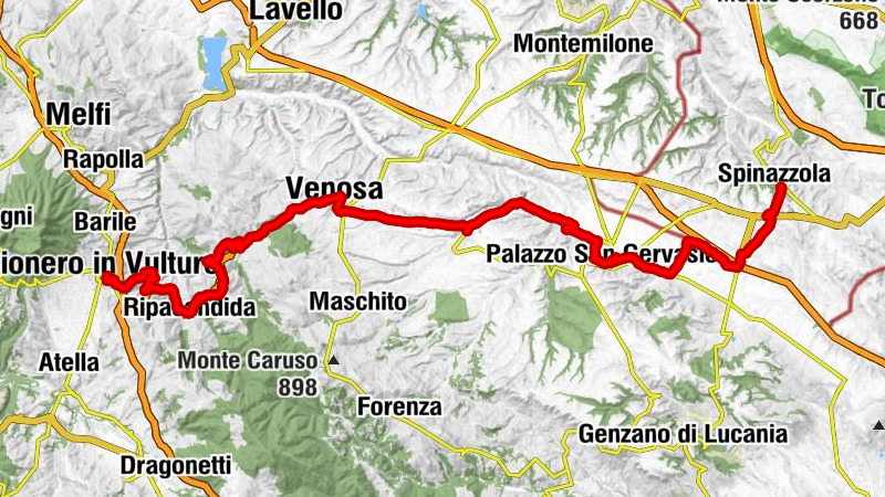 Rionero in Vulture - Chiesa San Michele Arcangelo - Venosa - Spinazzola