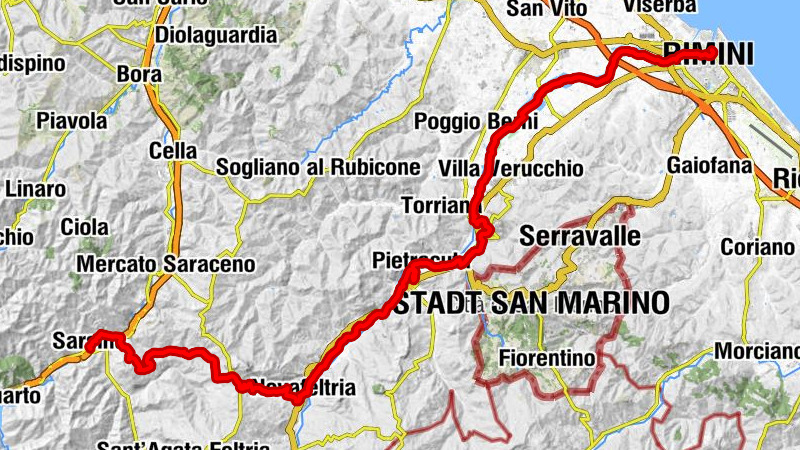 Basilica di San Vicinio - Chiesa di Sant'Antonio - San Francesco Saverio - Rimini