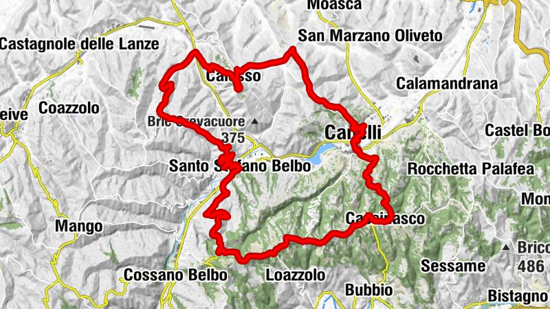 Canelli - Chiesa di San Leonardo - Collina di Moncucco - Bric delle Forche