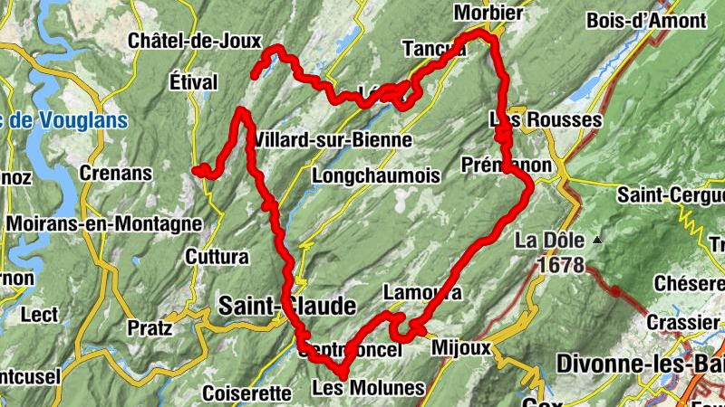 Auberge du Pré du Frène - Église Saint-Sébastien - Église Saint-Georges - Les Pessettes