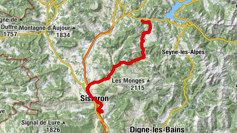 Rochebrune - Église Saint-Julien - Sisteron - La Simone