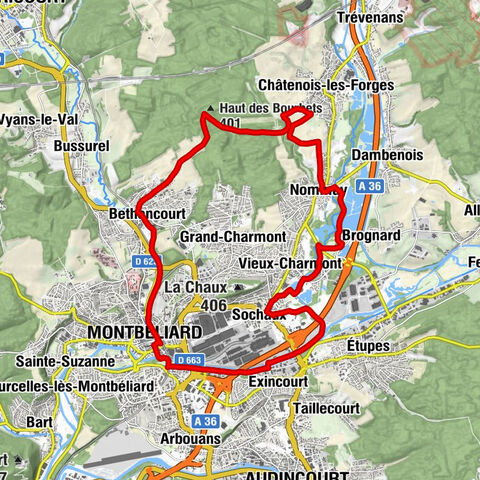 Montbéliard - Bethoncourt - Nommay