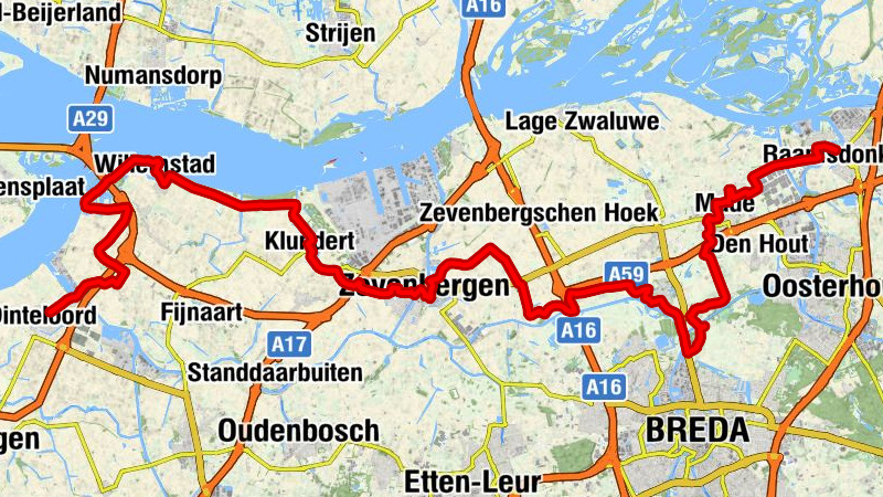 Geertruidenberg - Sint Bernaduskerk - Molenberg - Kota Radja