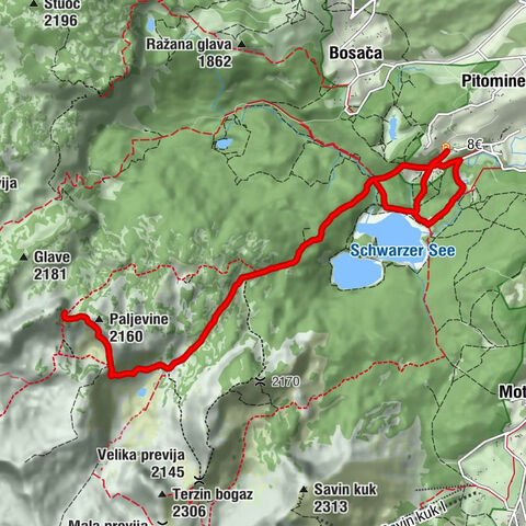 Opština Žabljak - Radulova koliba - Katun Lokvice - Ivan Do