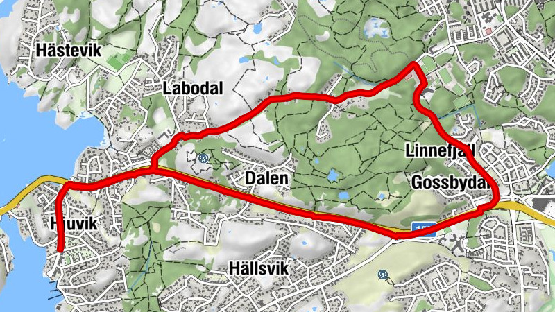 Hjuvik - Majvik - Vedskär - Torslanda