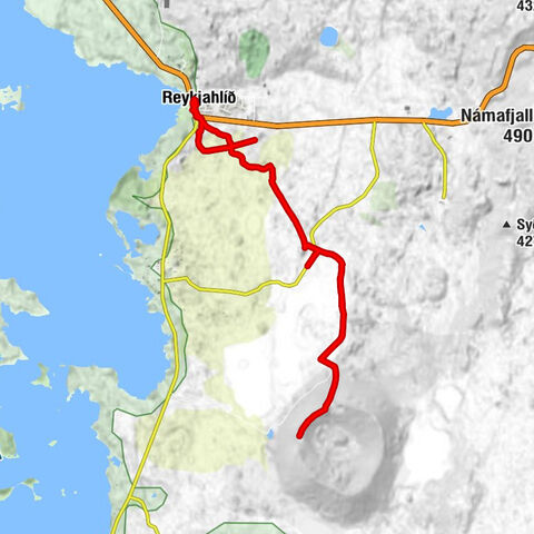 Reykjahlíð - Stóragjá - Grjótagjá
