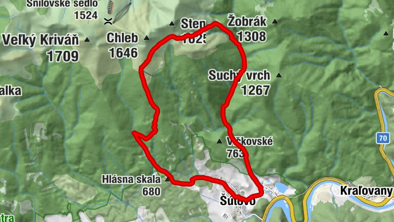 Fatranka - Chata pod Chlebom - Stará krčma - Šútovo