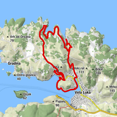 Vela Luka - crkva Gospe od Začeća - Sv. Nikola - Prapatna