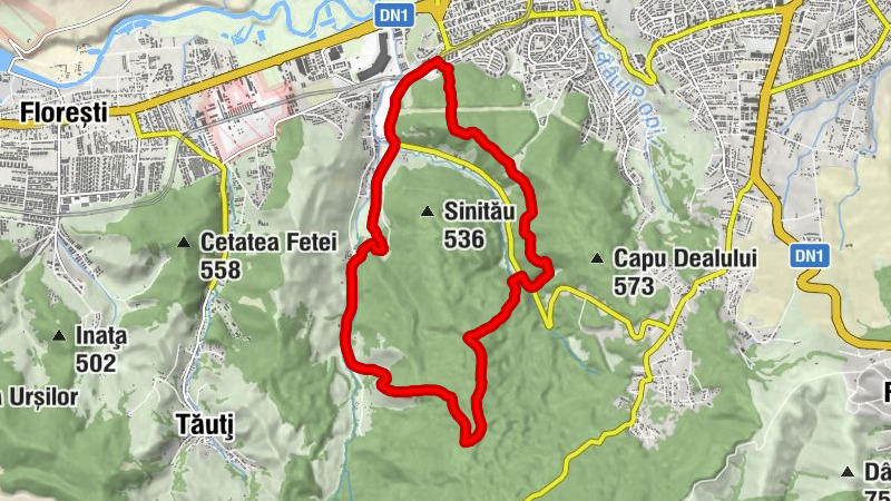 Cluj-Napoca - Brüll kilátó - Valea Gârbăului - Restaurant Roata Făget