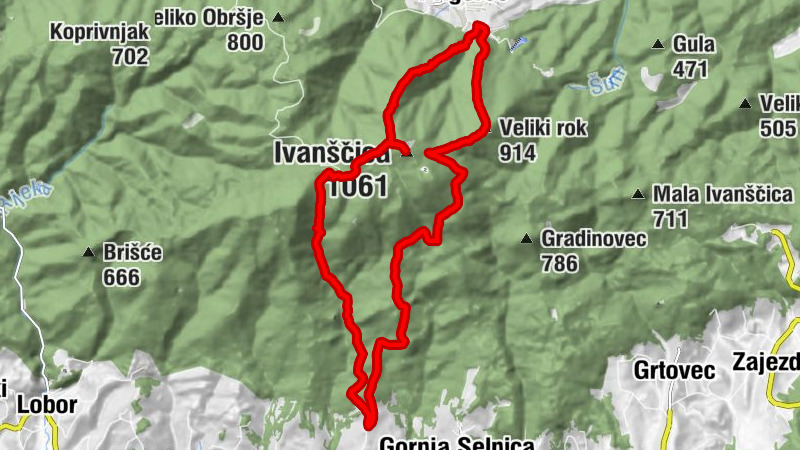 Prigorec - Veliki rok - Ivanščica - Juranšćina