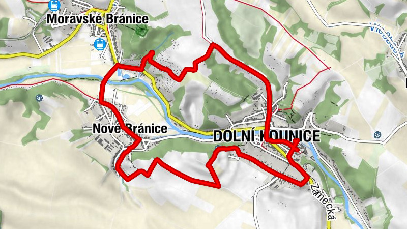 Dolní Kounice - U kraba - Nejsvětější Trojice - sv. Jan Křtitel