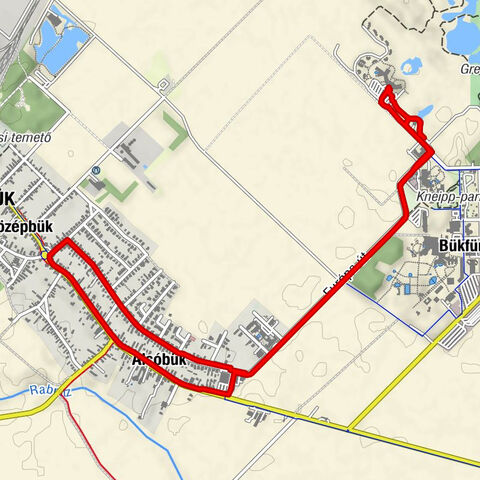 Bük - Alsóbük - Középbük