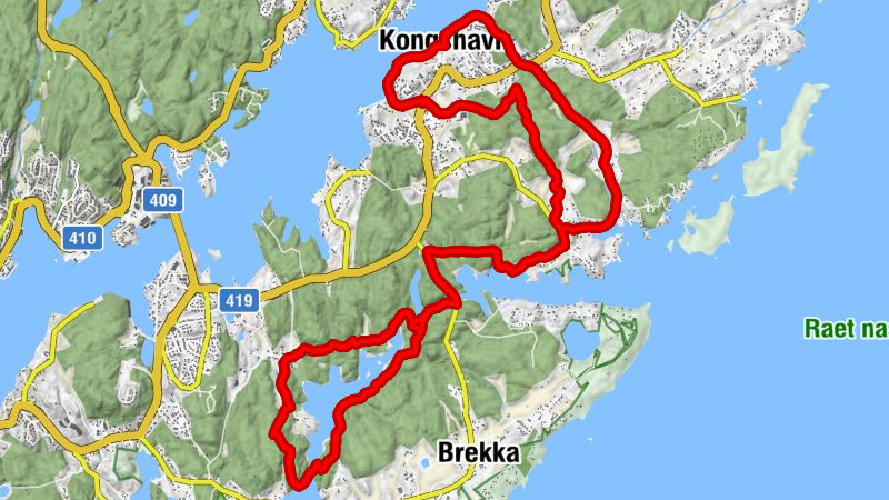 Sandnes - Sandå - Kongshavn - Sandstø