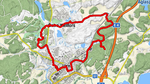 Södertälje kommun - Östra Kallfors - Gerstaberg - Domherren