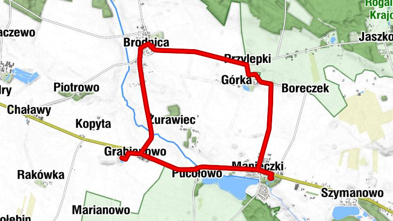 Brodnica - Przylepki - Górka - Kaplica pw. Narodzenia Najświętszej Maryi Panny