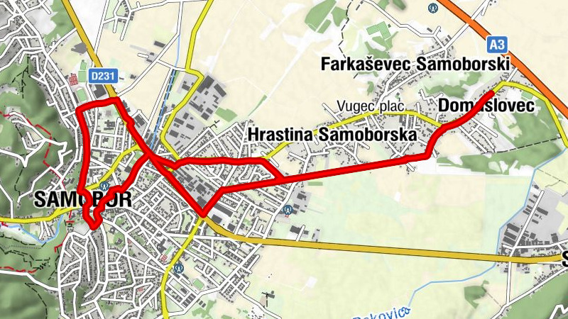 Domaslovec - Samobor - crkva svete Anastazije - crkva Muka presvete Bogorodice