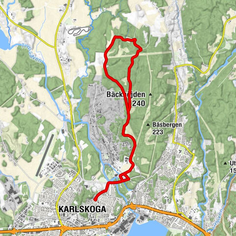 Karls-Åby - Karlskoga - Trindtorp - Fisk-Pettertorp