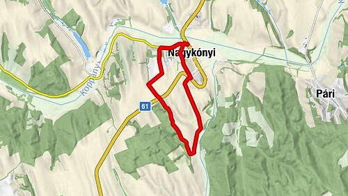 Nagykónyi - Bori Büfé Falatozó - Keresztelő Szent János-templom