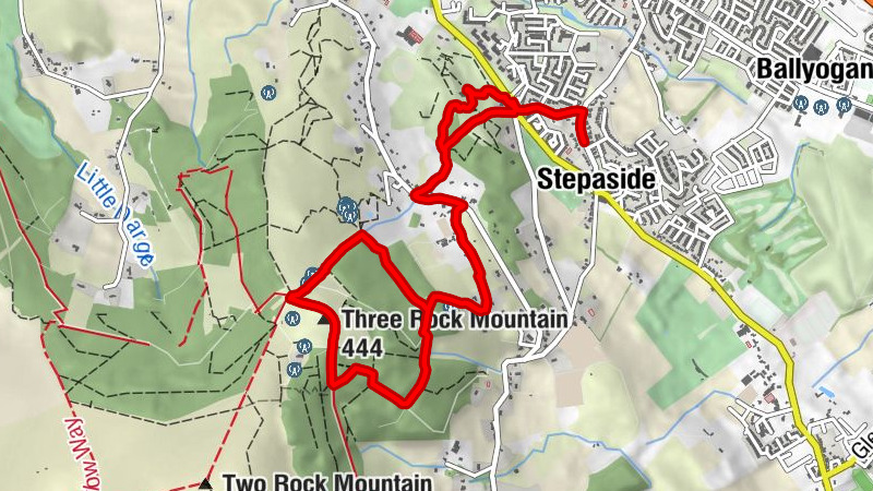 Stepaside - Three Rock Mountain - Carthy's Green