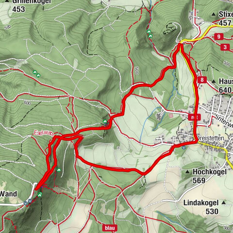 Hohe Wand: Dreistetten - Herrgottschnitzerhaus