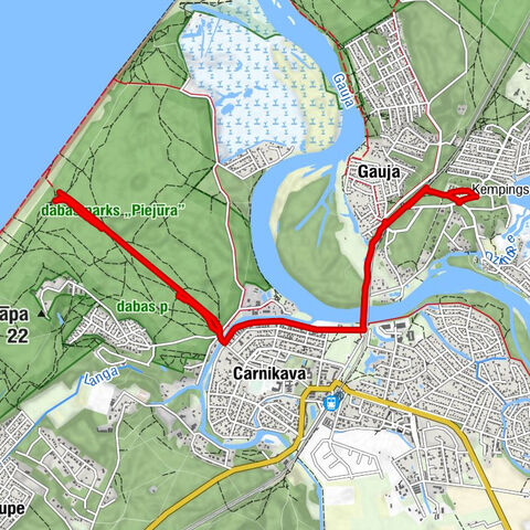 Gauja - Carnikava
