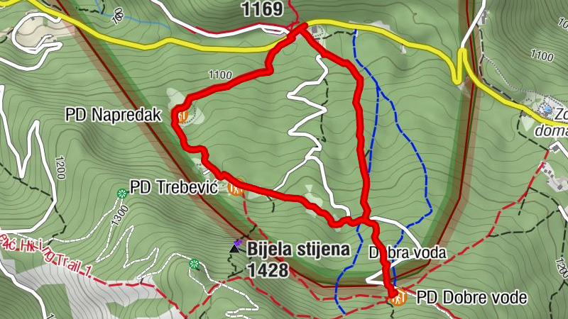 Prvi Šumar - PD Dobre vode - PD Trebević - PD Napredak