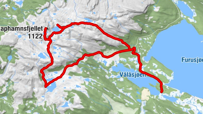 Sel - Holtjønnpiggen - Raphamnsfjellet
