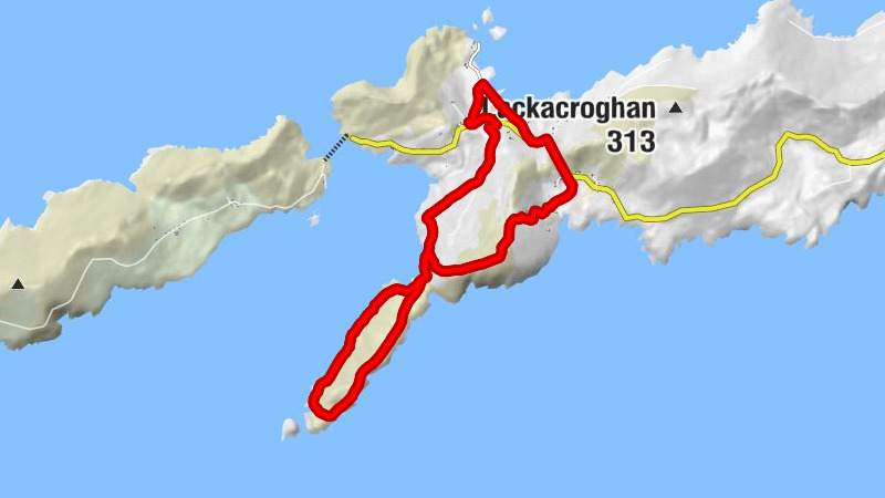 Firkeel Gap - Glanarough - Foilbraud - Ballynacarriga