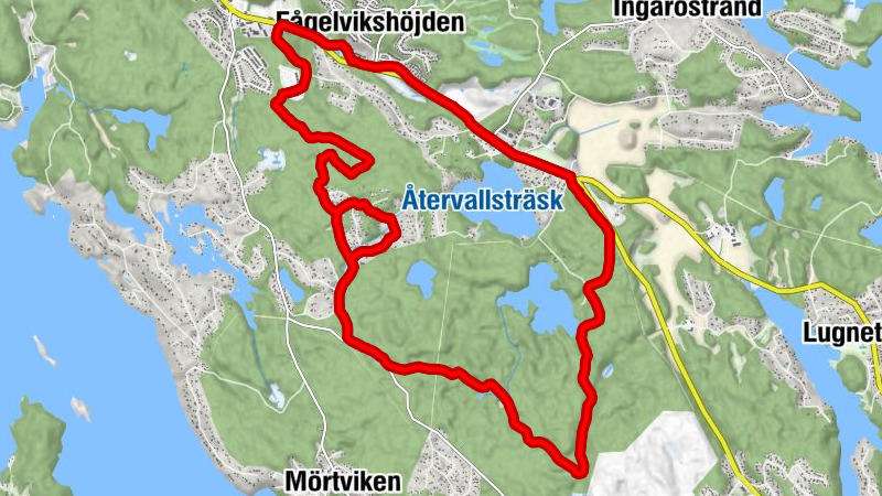 Dalen - Återvall - Restaurang Återvall - Fågelvikshöjden