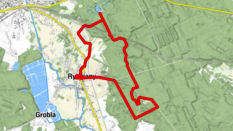 Klasztor - Poręby - Rudki - Rytwiany