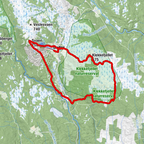 Budor - Svaen - Svaenlia - Klekkefjellet