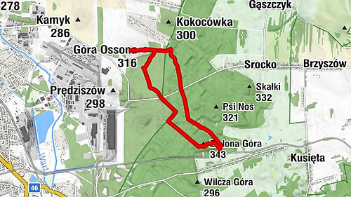 Zielona Góra - Jaskinia w Zielonej Górze - Góra Ossona - Mirów