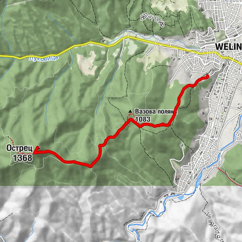 Велинград - Острец