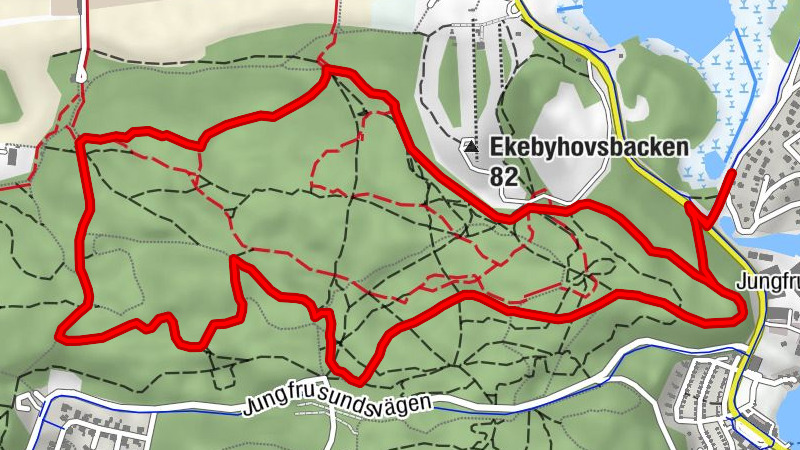 Ekerö kommun - Ekebyhovsbacken - Ekerö