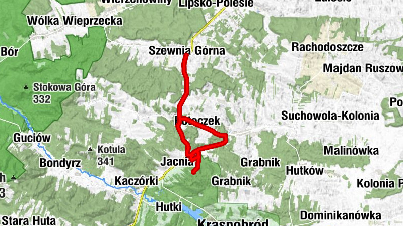 Szewnia Górna - Kościół pw. Świętego Stanisława Biskupa i Męczennika - Potoczek