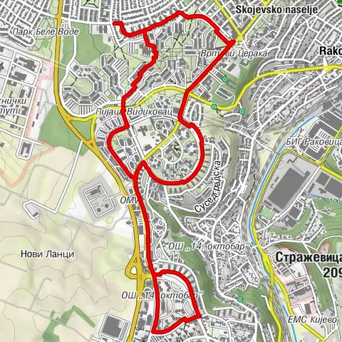 Церак - Церак Виногради - Видиковац 2 - Цар Лазар