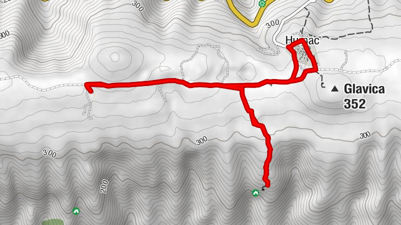 Humac - Crkva Sv. Ivana i Pavla - Konoba Humac