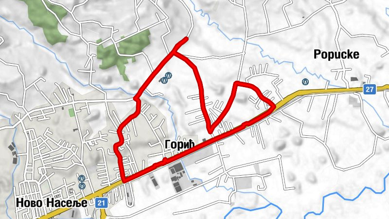 Попучке - Иверак - Горић