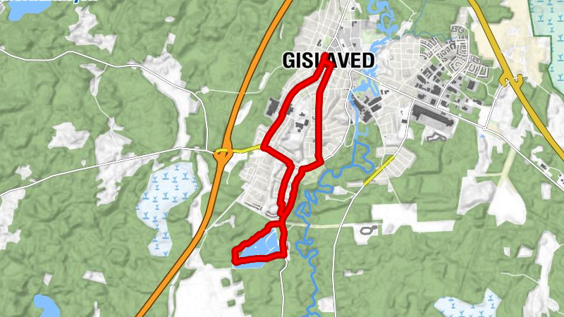 Gislaved - Södergård - Lundåkra