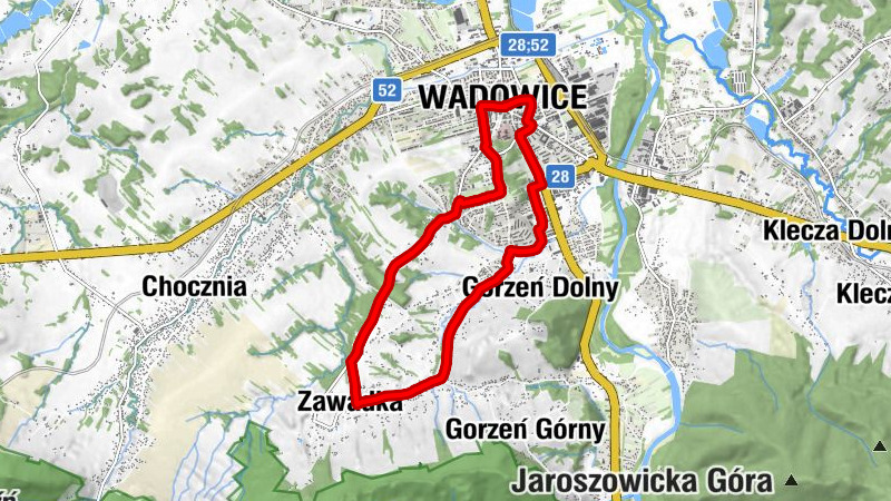 Zawadka - Kaplica pw. Świętego Karola Boremeusza - Bazylika Ofiarowania Najświętszej Maryi Panny - Bylicówka