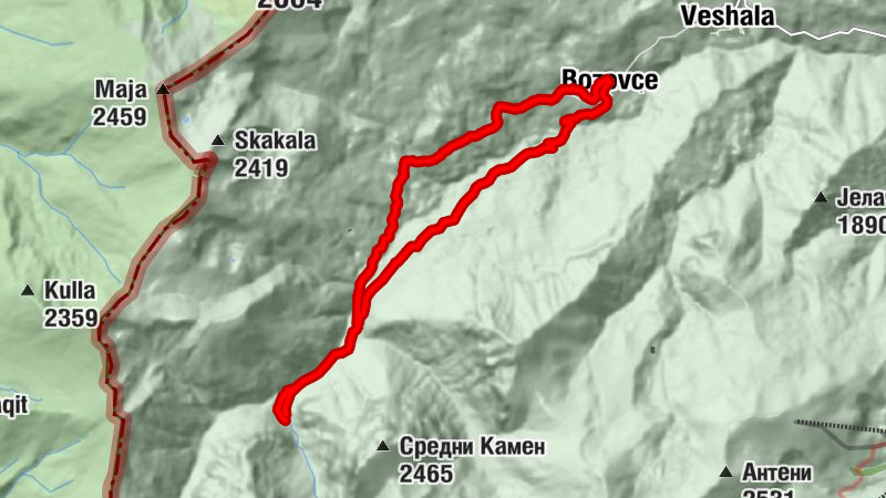 Бозовце - Водопади Лешница