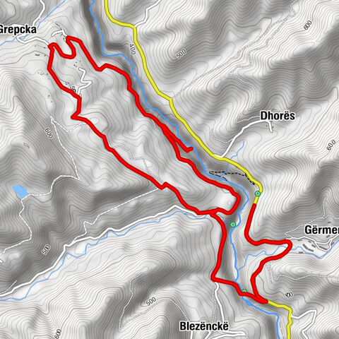 Potom - Gërmenj - Blezënckë - Grepcka