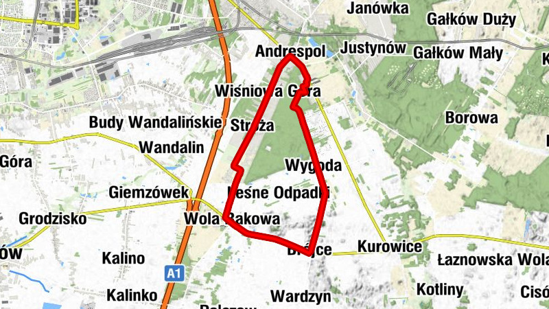 Kraszew - Andrespol - K2 - Kościół Miłosierdzia Bożego w Woli Rakowej