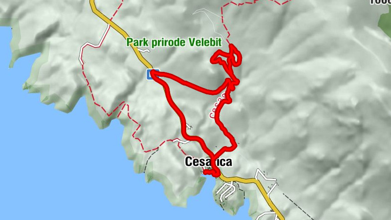 Dječje igralište Cesarica - crkva svete Jelene - Cesarica - Dokozići