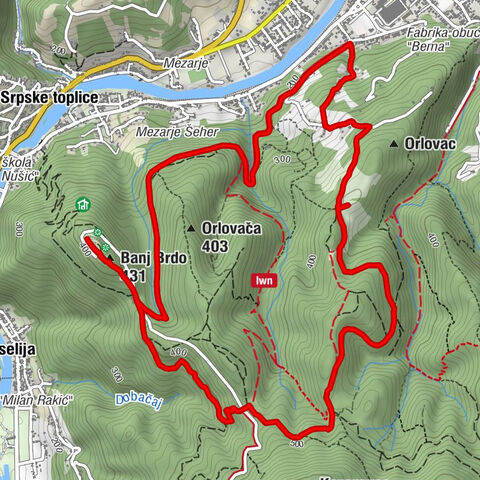 MZ Srpske toplice - Banj Brdo - Novak - Banja Luka