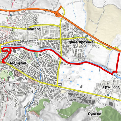 Ниш - Црвени певац - Криве ливаде