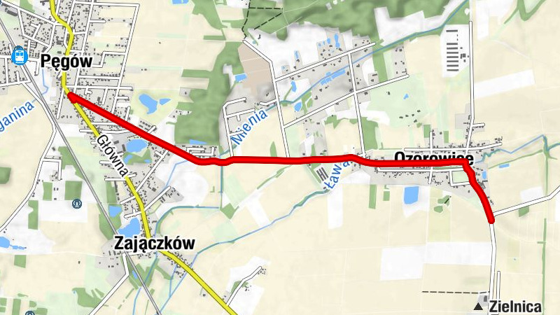 Pęgów - Ozorowice