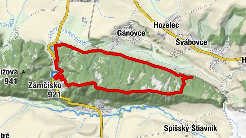 Spišský Štiavnik - Dubina - Zámčisko - Švábovce