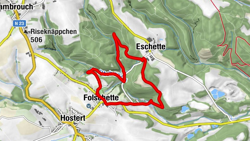 Duerfkrou - Saint-Lambert - Folschette - Eschette